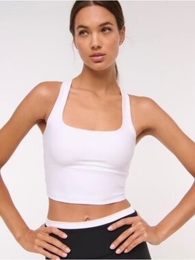 Abercrombie YPB sculptLUX Strappy Back Tank White XL